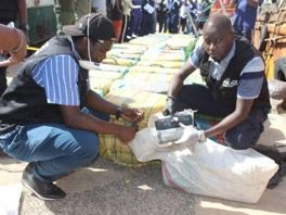 Seized 3-ton cocaine was for delivery in Gambia