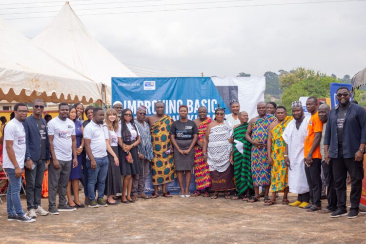 Larry MacDonald Family, United Way Ghana launch programme to improve basic education in Amoam Achiase