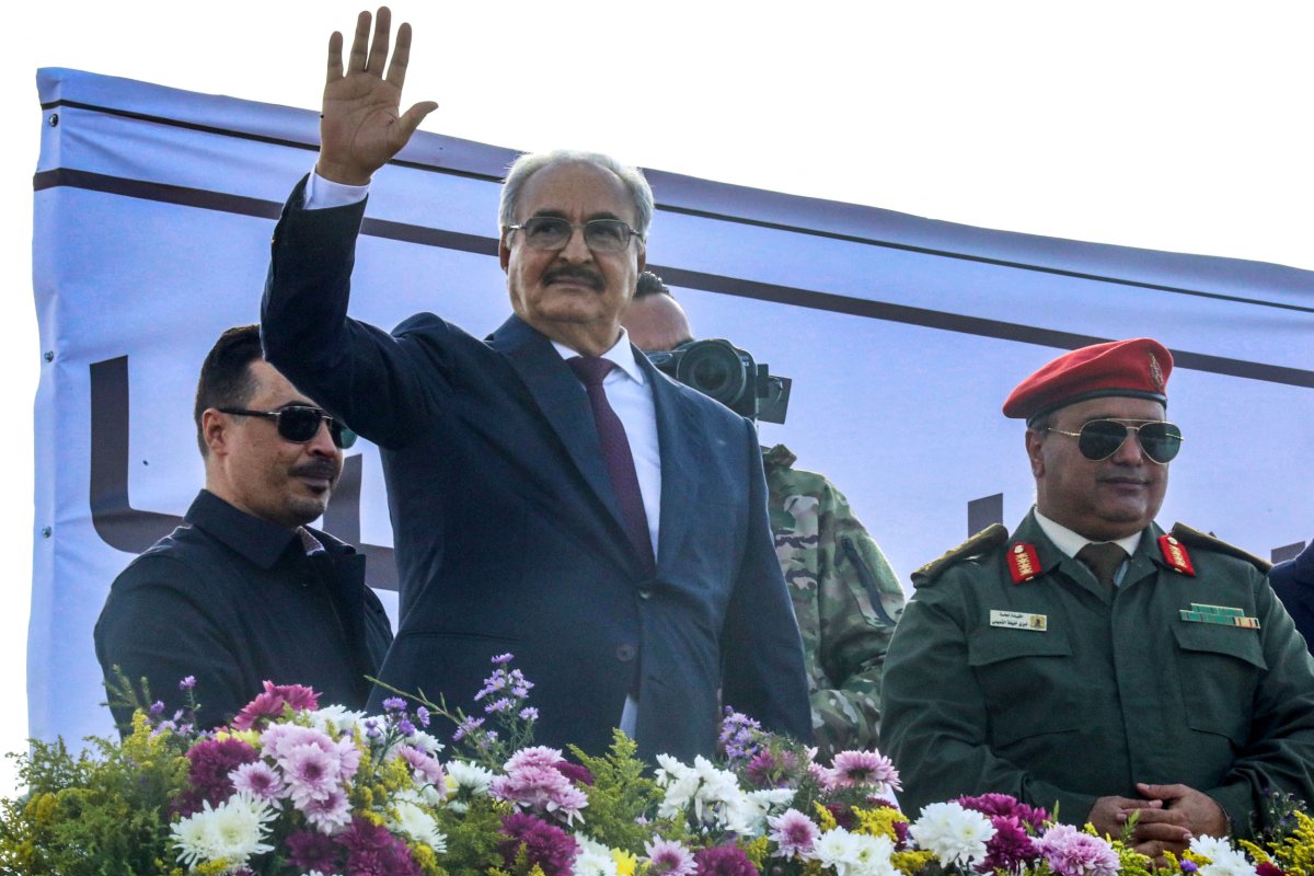 Libyan military chief Khalifa Haftar in 2022