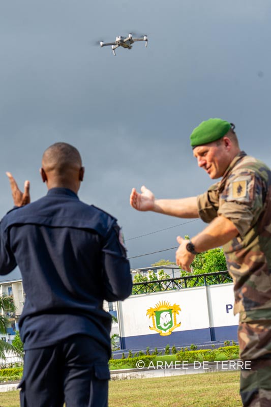 Foreign Legion - 13e DBLE - Ivory Coast - 2024 - drone instruction