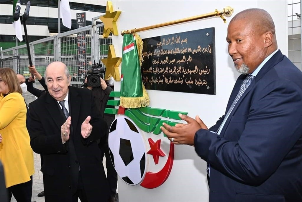 Mandla Mandela at the inauguration ceremony for th