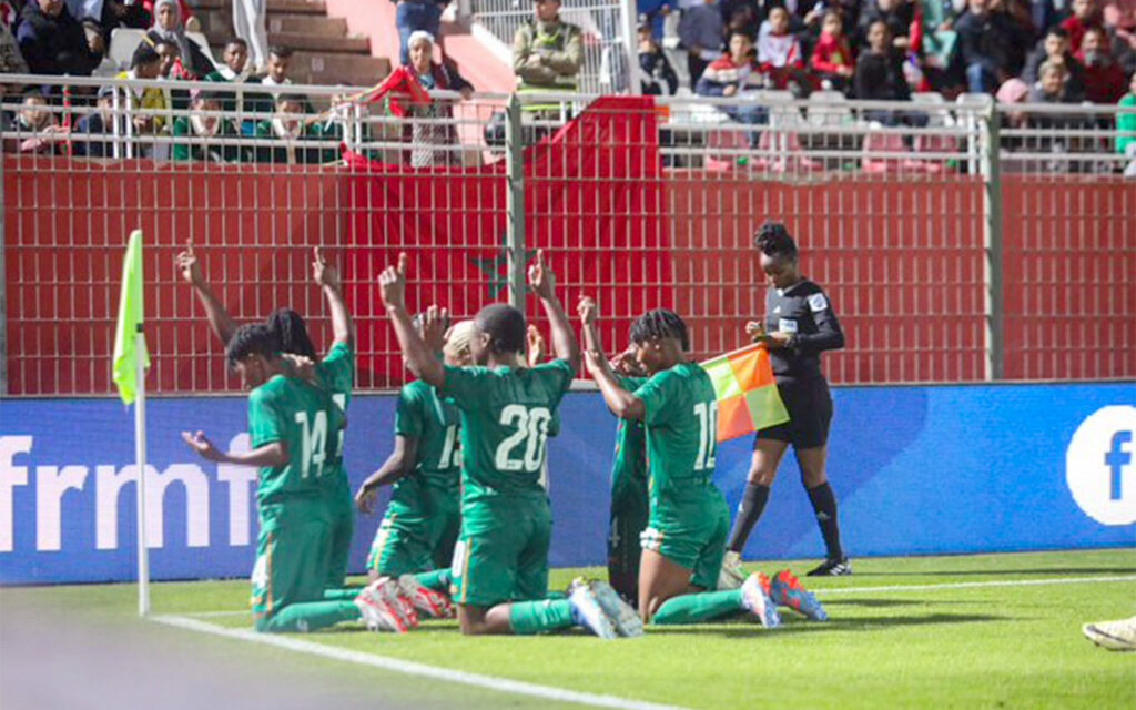 Copper Queens have qualified in Group B and will face women’s football powerhouses USA, Germany and Australia - who turned out to be the surprise package at the 2023 Women’s World Cup. Photo: Football Association of Zambia on X