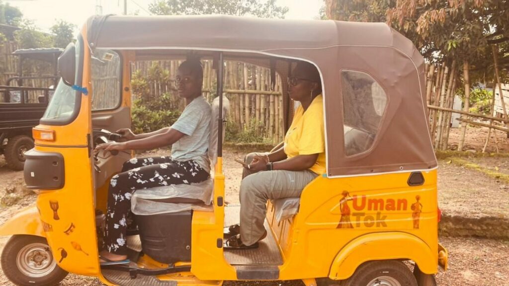 Driving a 'kekeh' to empower women in Sierra Leone