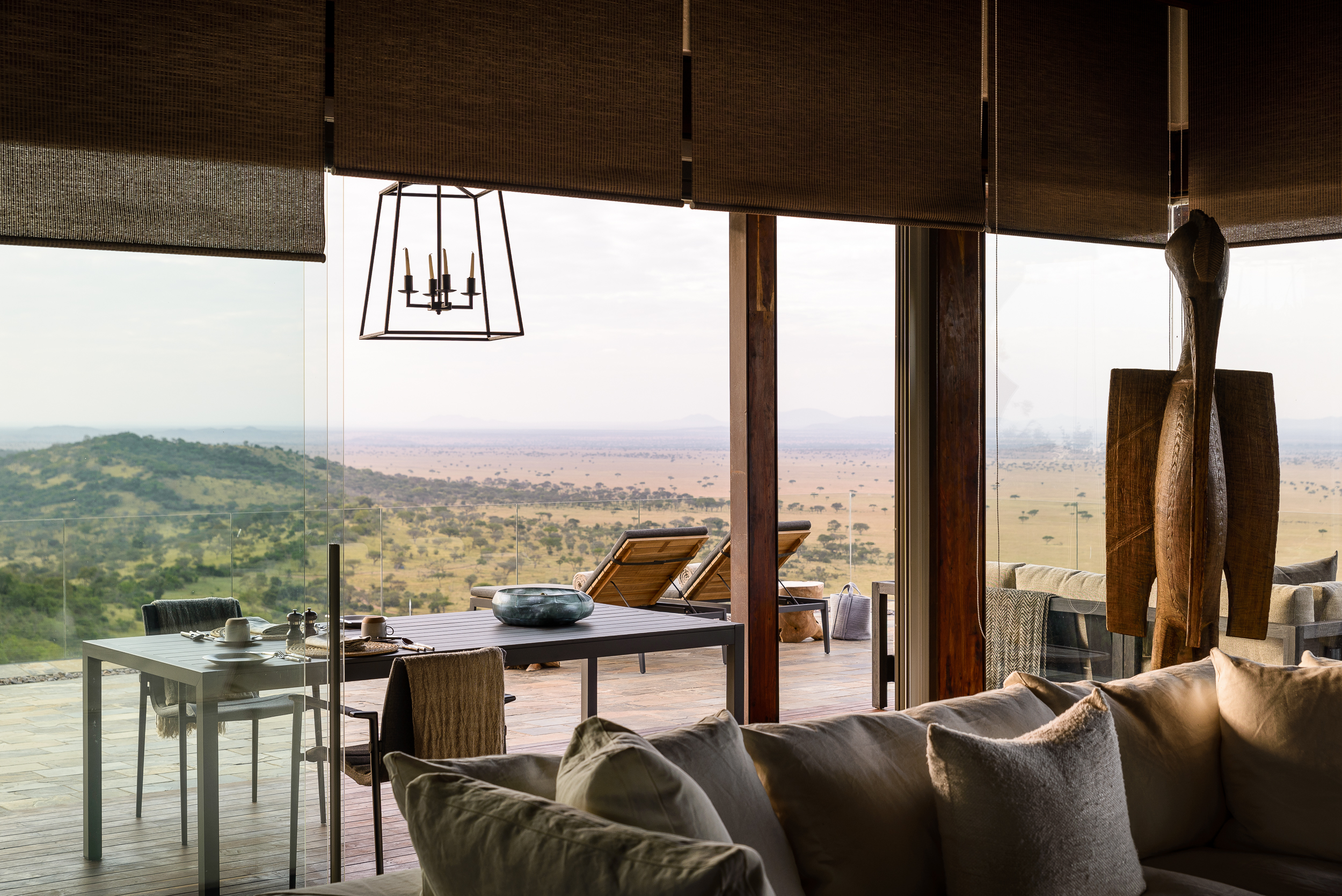 The Hillside Suite at Singita Sasakwa Lodge