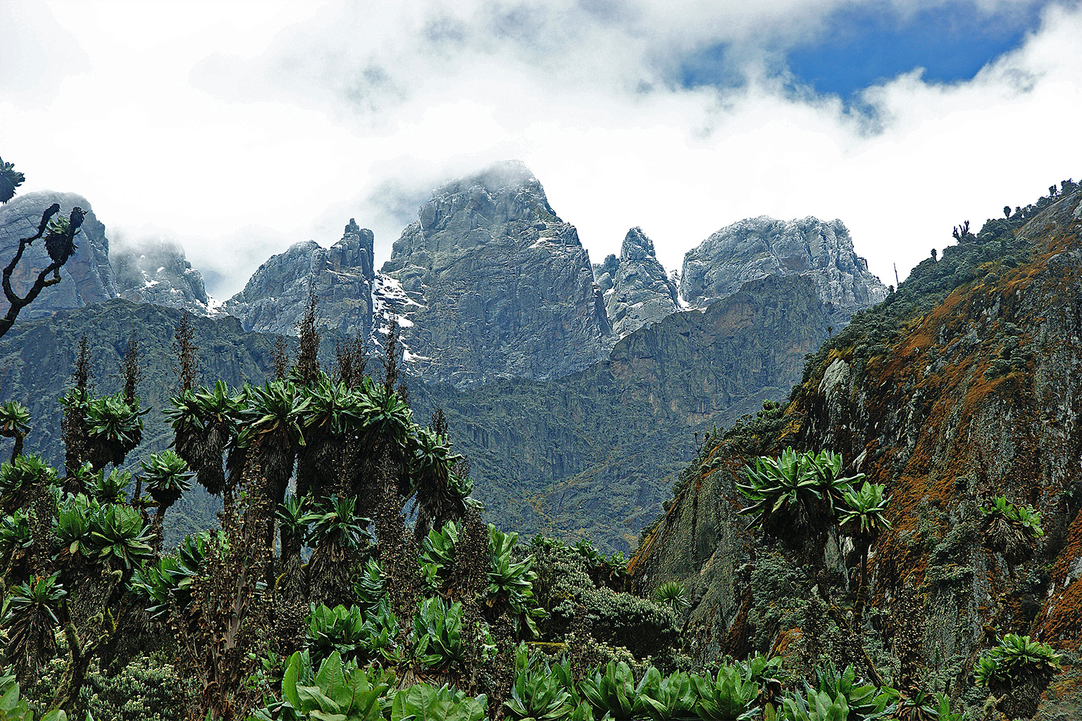 Dotted throughout the Rwenzori are sites of spiritual and ceremonial importance to the Bakonzo.