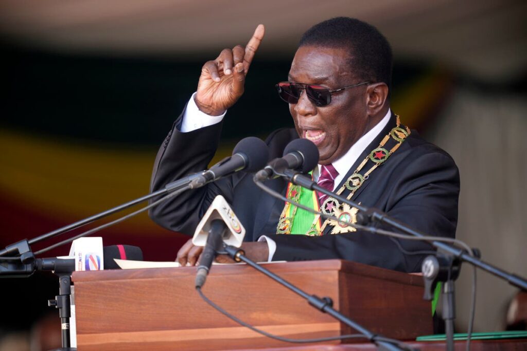 Emmerson Mnangagwa: US unveils new sanctions against Zimbabwe leader and close aides