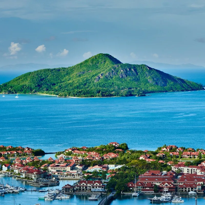 Overlook Of Eden Island, Seychelles