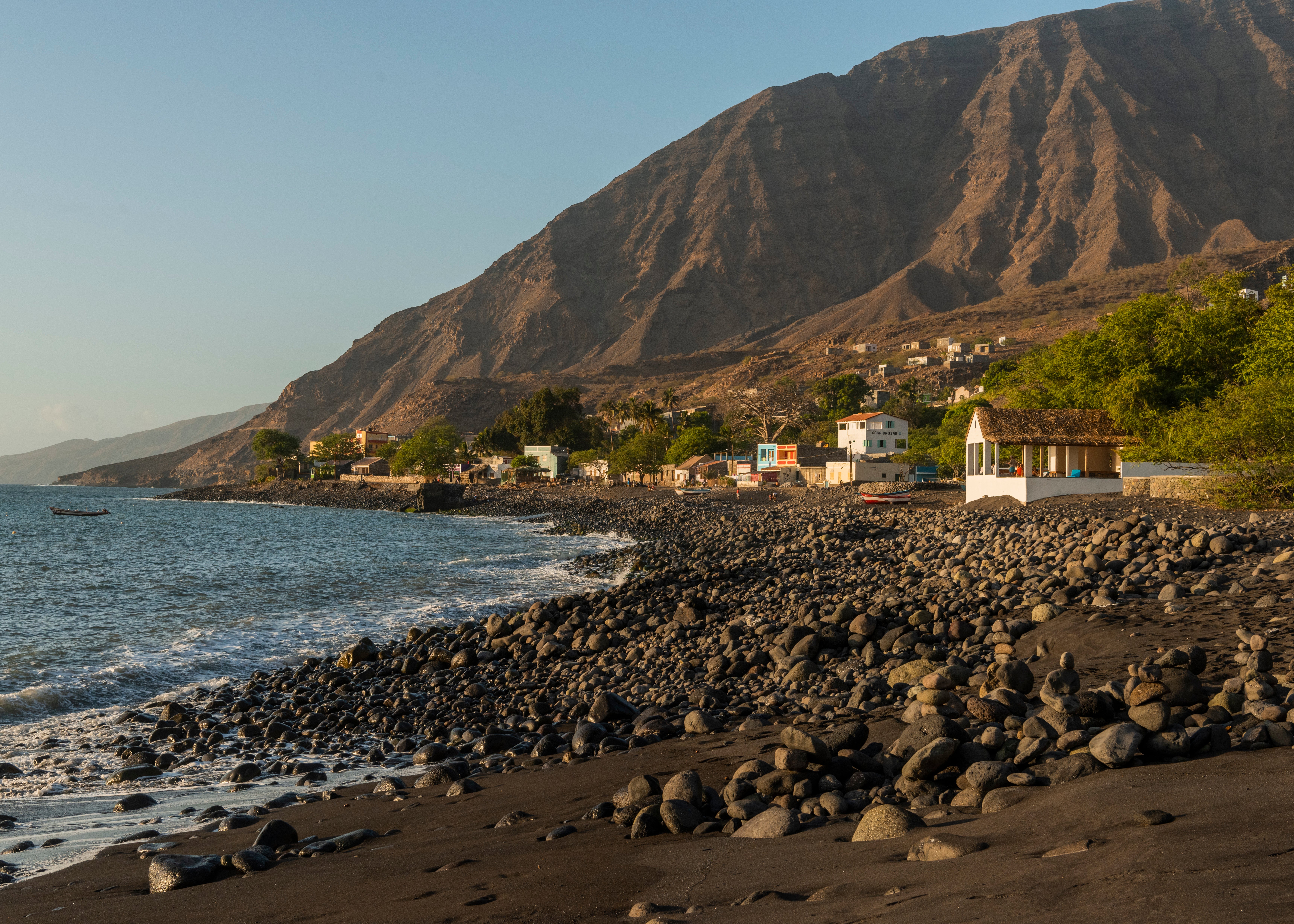 Santo Antao’s landscapes range from black sand beaches to volcanic valleys