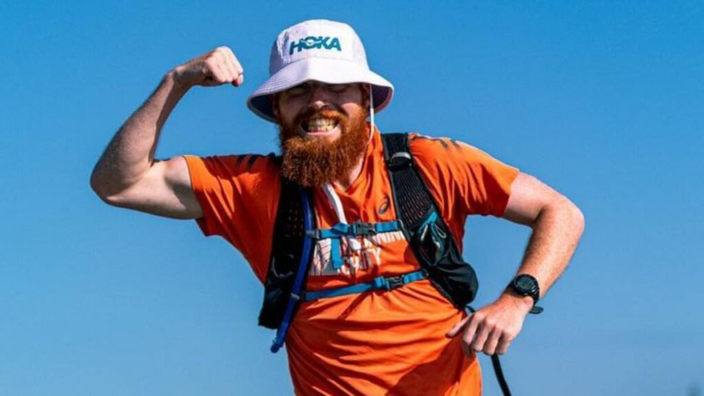 Brit, 26, dubbed 'Worthing's Hardest Geezer' is set to finish his run across the entire length of Africa