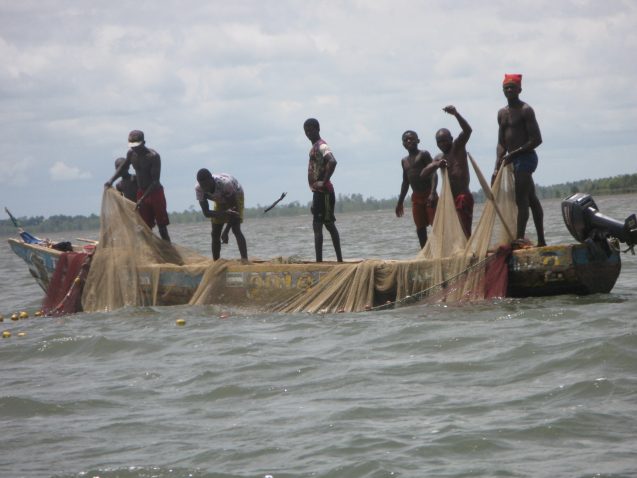 fishing boat in sierra leone