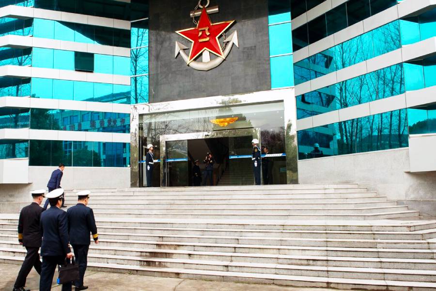 The Army Command College in Nanjing, China.