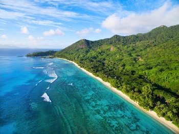 Silhouette Island as it is one of the largest of the islands, at seven square miles