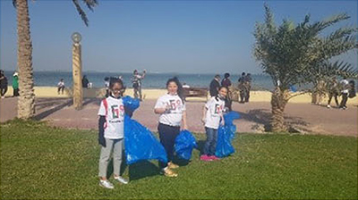 “Operation Tortoise” cleanup day (November, Kuwait City)