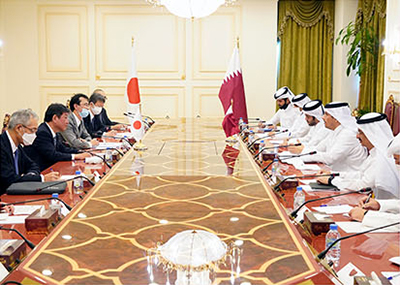 Japan-Qatar Foreign Ministers' Strategic Dialogue (August, Qatar)