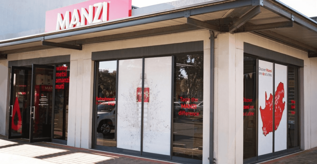 Manzi Water opens 105th outlet in South Africa