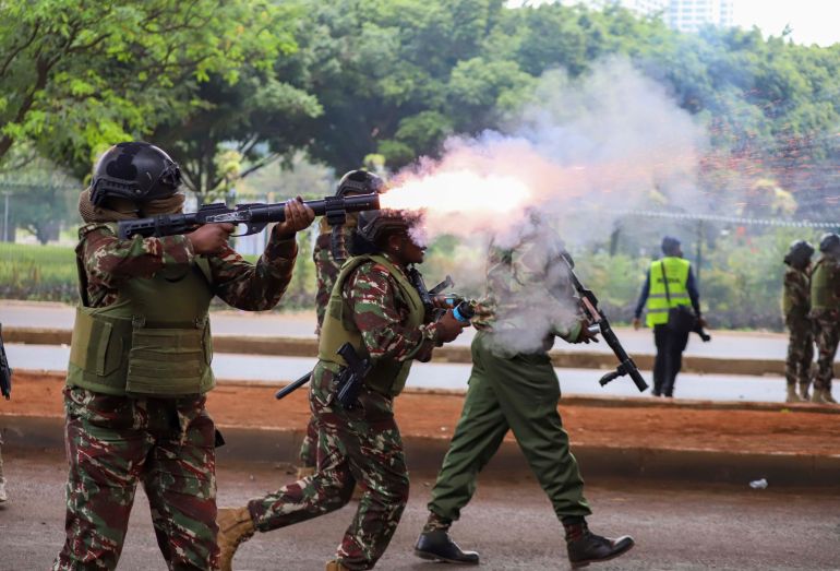 Police in Kenya