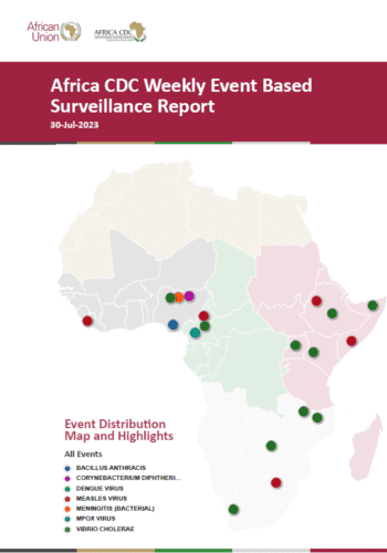 Africa CDC Weekly Event Based Surveillance Report, July 2023 – Africa CDC