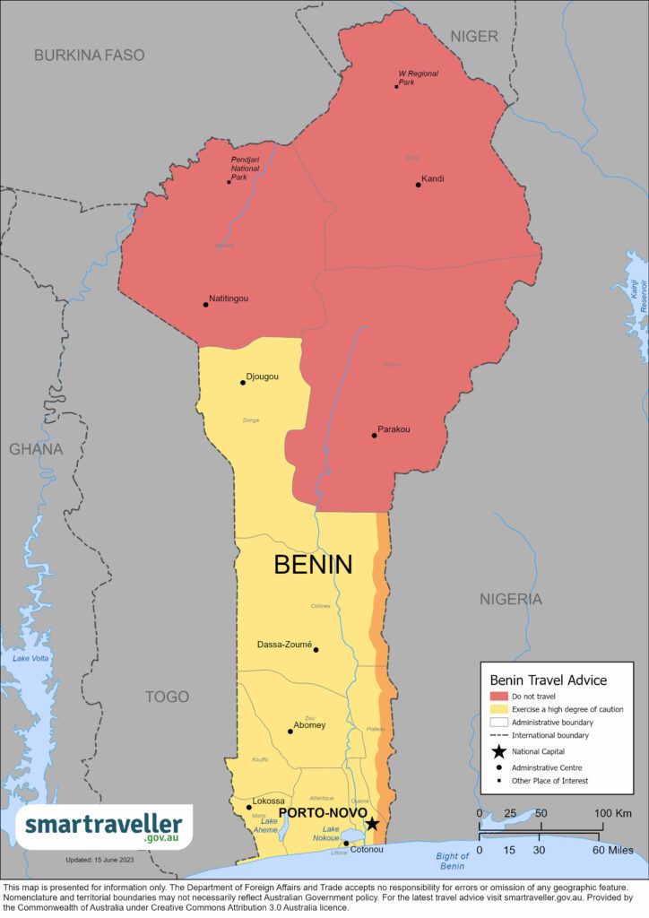 Benin Map June 2023