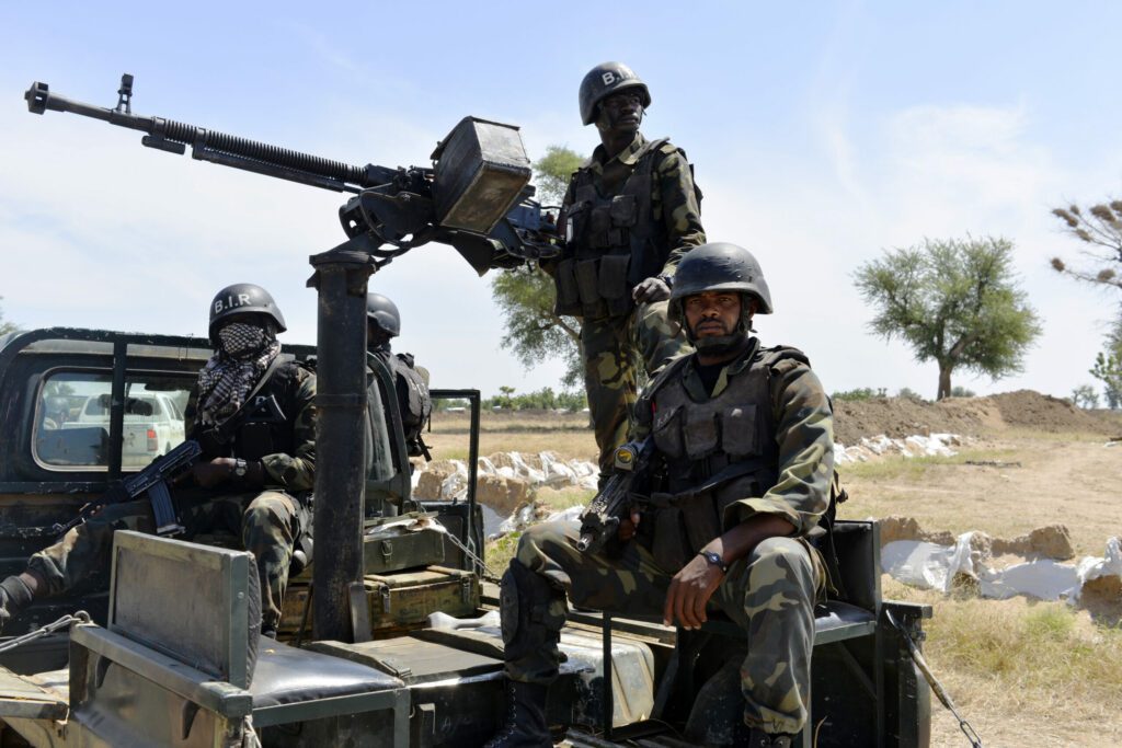 Cameroonian soldiers