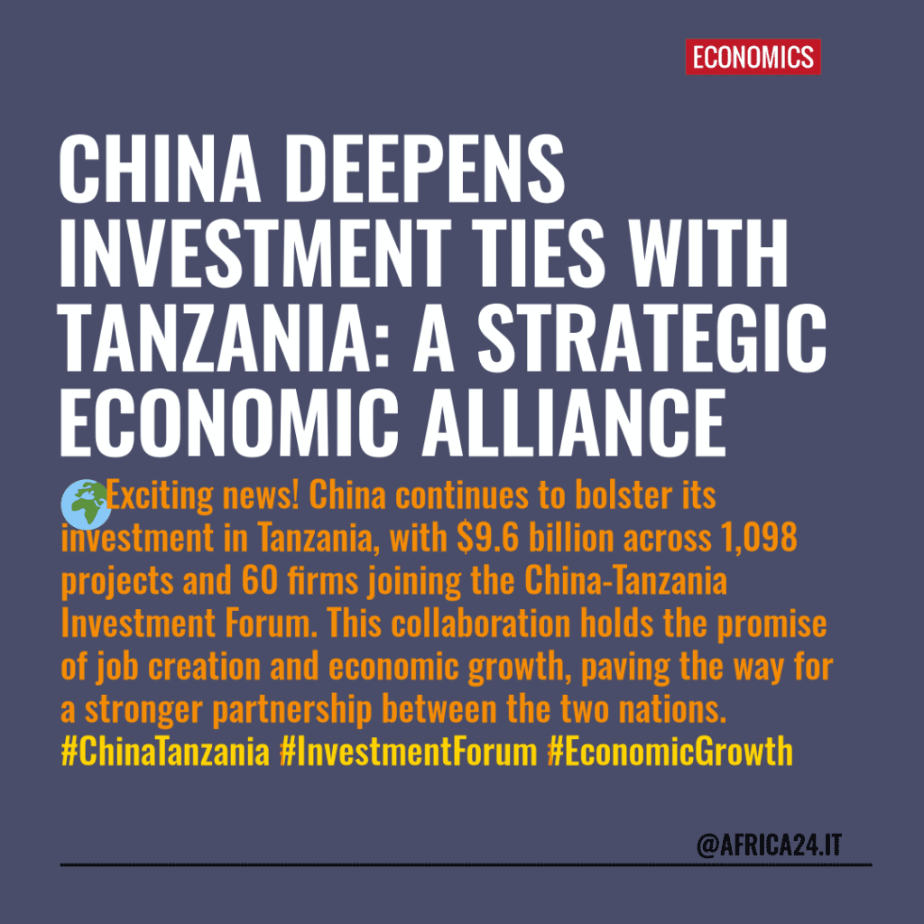 China Deepens Investment Ties with Tanzania: A Strategic Economic Alliance