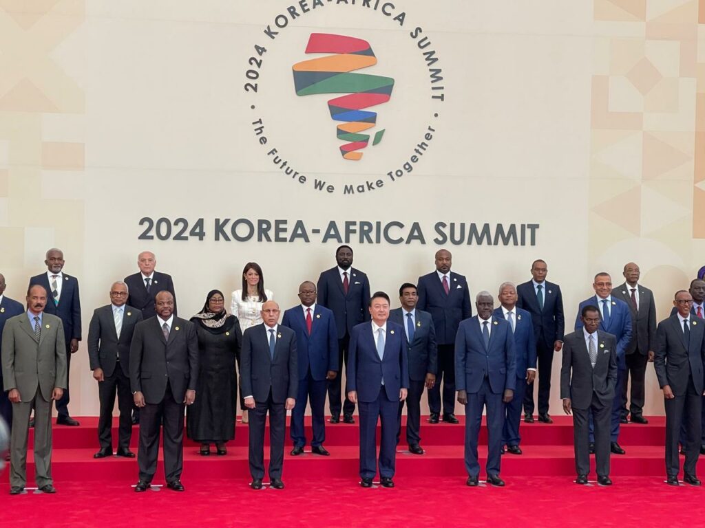 Egypt champions African development, stability at Korea-Africa Summit