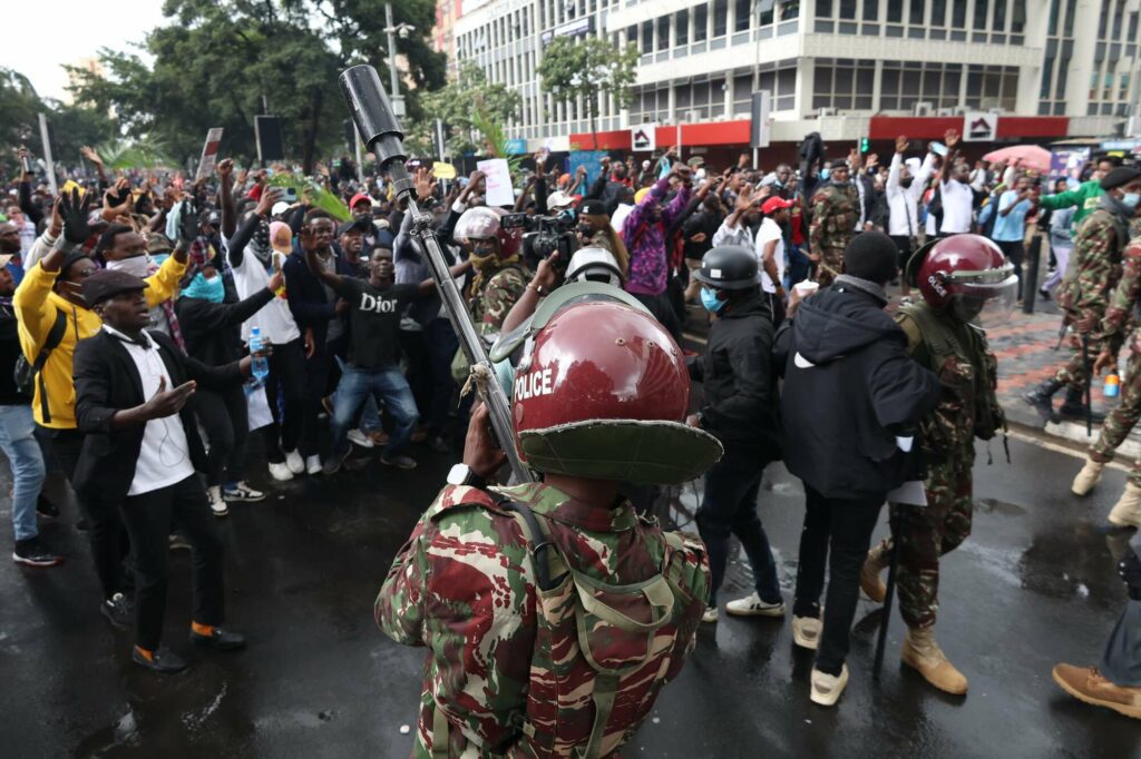 Kenya anti-tax protests unveil youth verve that could change region’s future politics