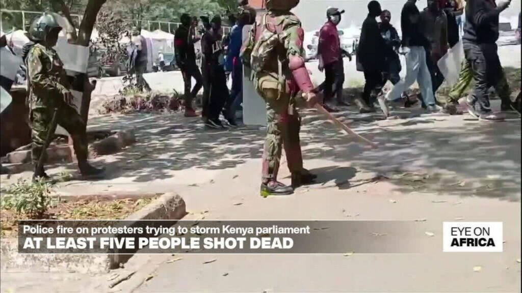 Kenya : at least five people shot dead during demonstrations