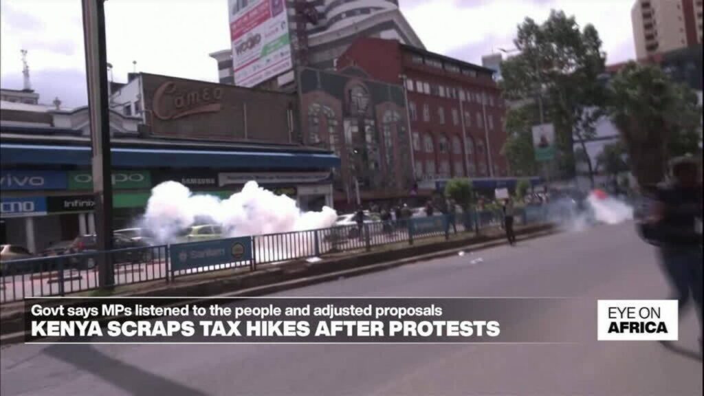 Kenya scraps tax hikes after protest