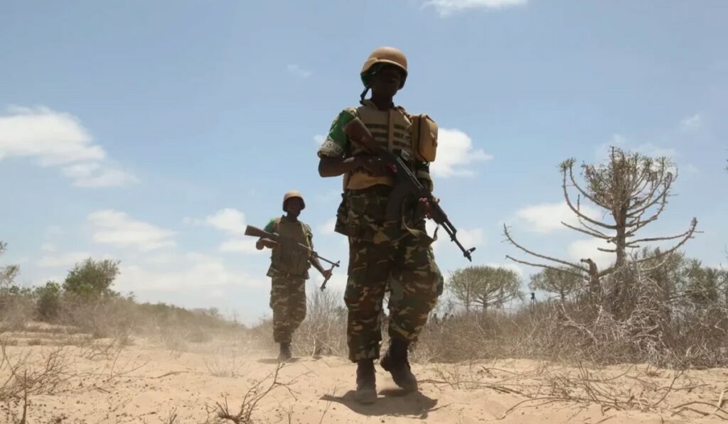 Soldier in Burkina Faso