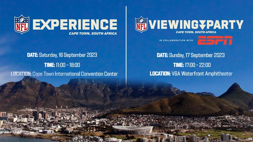 National Football League To Touch Down In South Africa