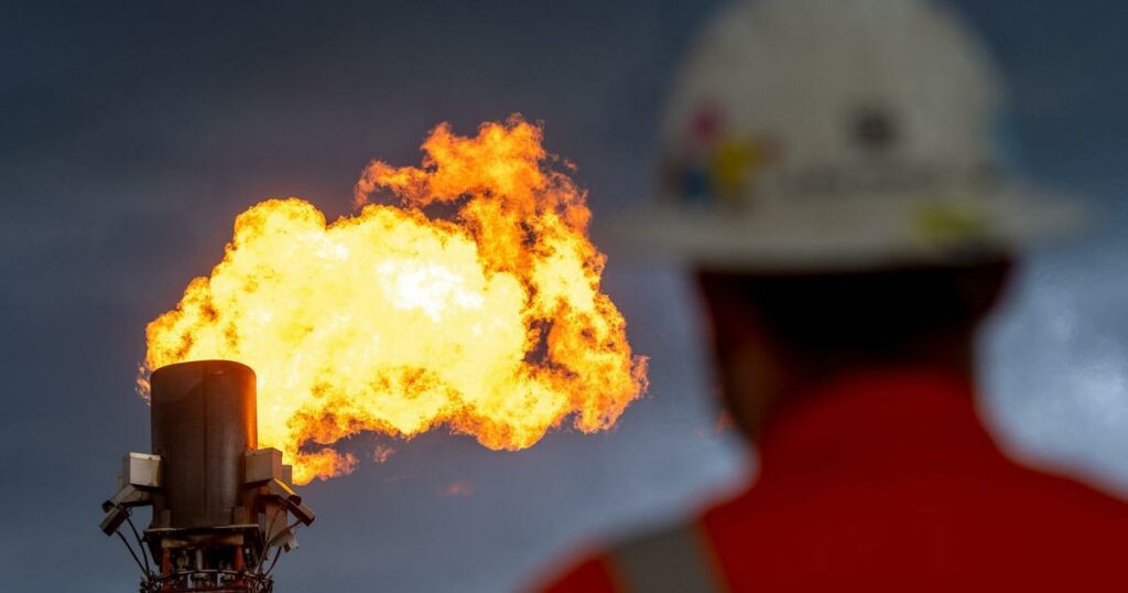 Nigeria, and eight other countries responsible for 75% of global gas flaring