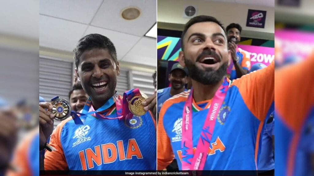 Post India's T20 World Cup 2024 Triumph, Epic 'Best Fielder Ceremony' Unfolds. Watch