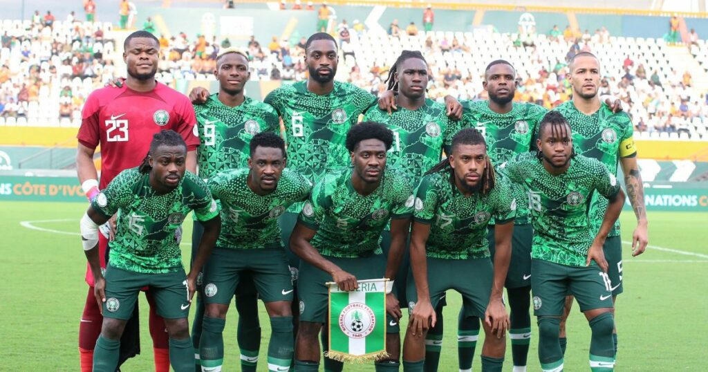 Pressure as Nigeria draw South Africa 1-1