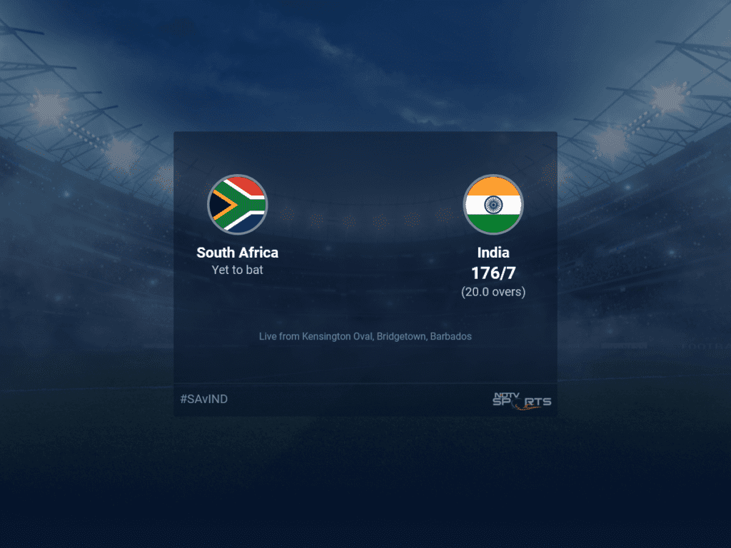 South Africa vs India live score over Final T20 16 20 updates | Cricket News - NDTV Sports