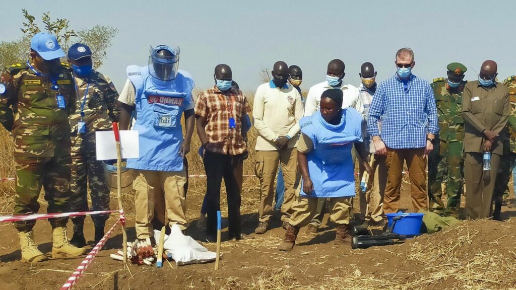 South Sudan's legacy of land mines hurts recovery from war