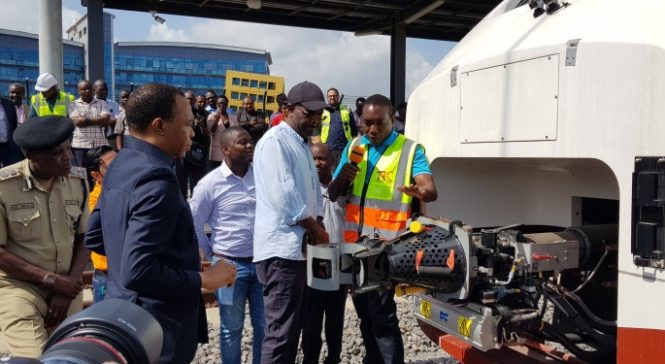 Tanzania Transport Minister Inspects SGR