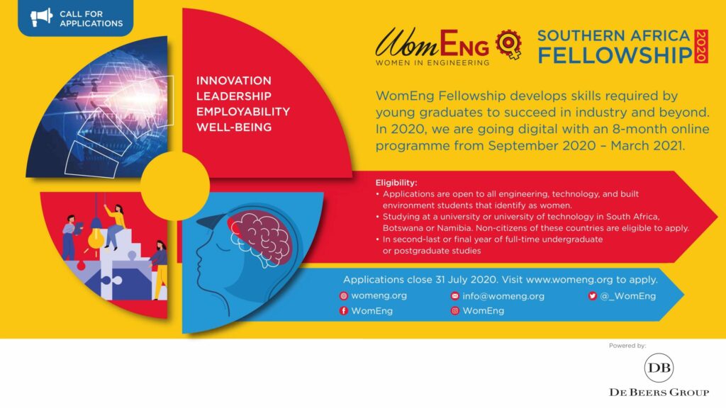 WomEng Fellowship Southern Africa 2024 for Women