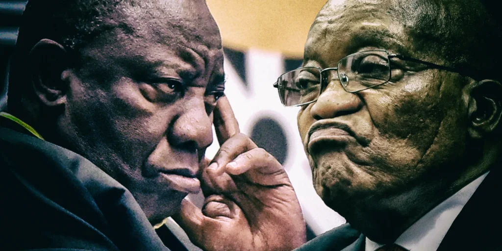 Zuma Slams Ramaphosa's Coalition Government