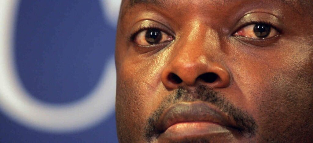 a bloody first year of challenged presidency for Pierre Nkurunziza