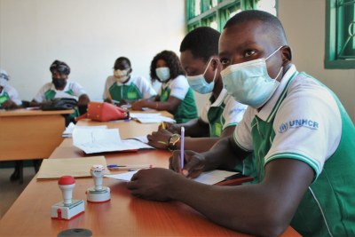 The United Nations refugee agency is providing training on business and entrepreneurship for students in Cabo Delgado.