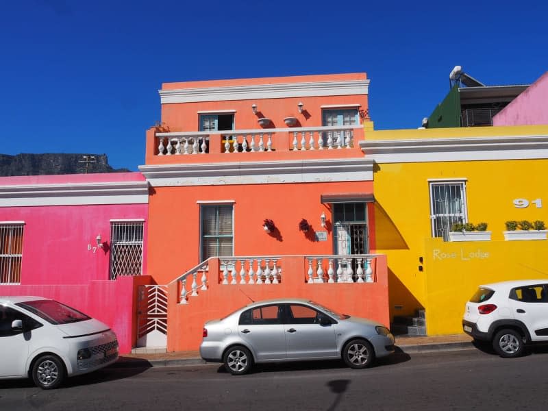 Bo-Kaap, Cape Town's historic Cape Malay neighbourhood, looks like a large painting. Andreas Drouve/dpa