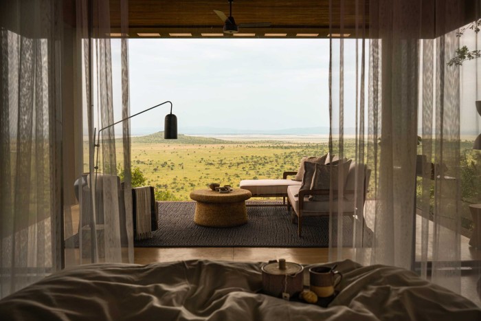 A view of the Serengeti from the Crash suite