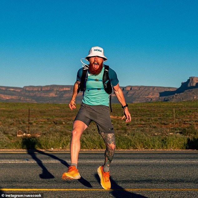 He is fundraising for The Running Charity, which supports the mental health of young people with complex needs or who are homeless, and Sandblast which educates people about Sahrawi culture