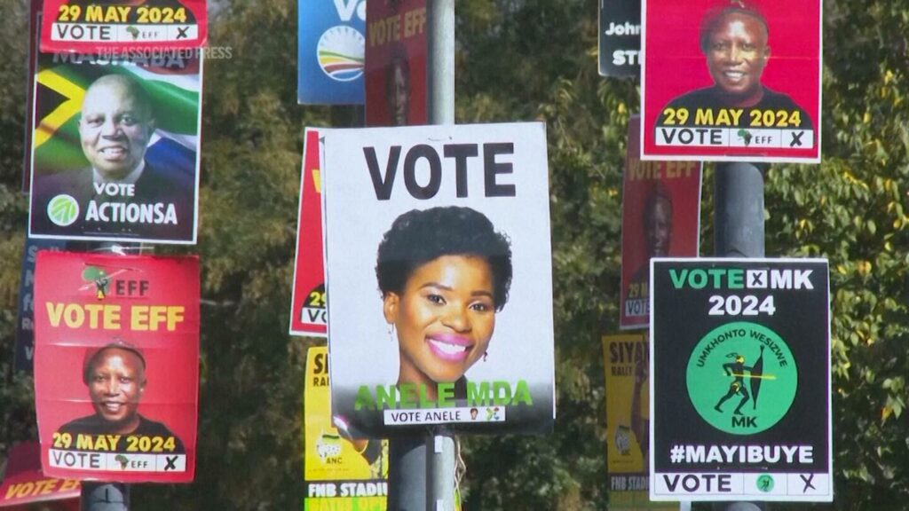 As the South Africa election nears, one candidate ditches political parties to go it alone - The Associated Press