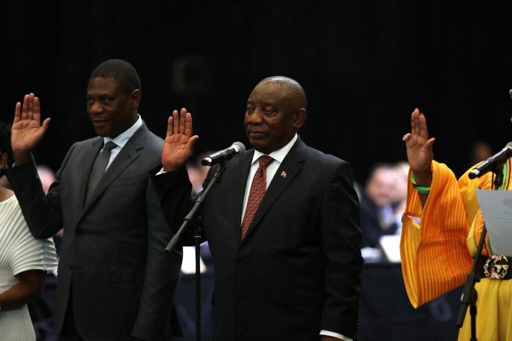 Cabinet Members Sworn in as Unity Government Takes Shape