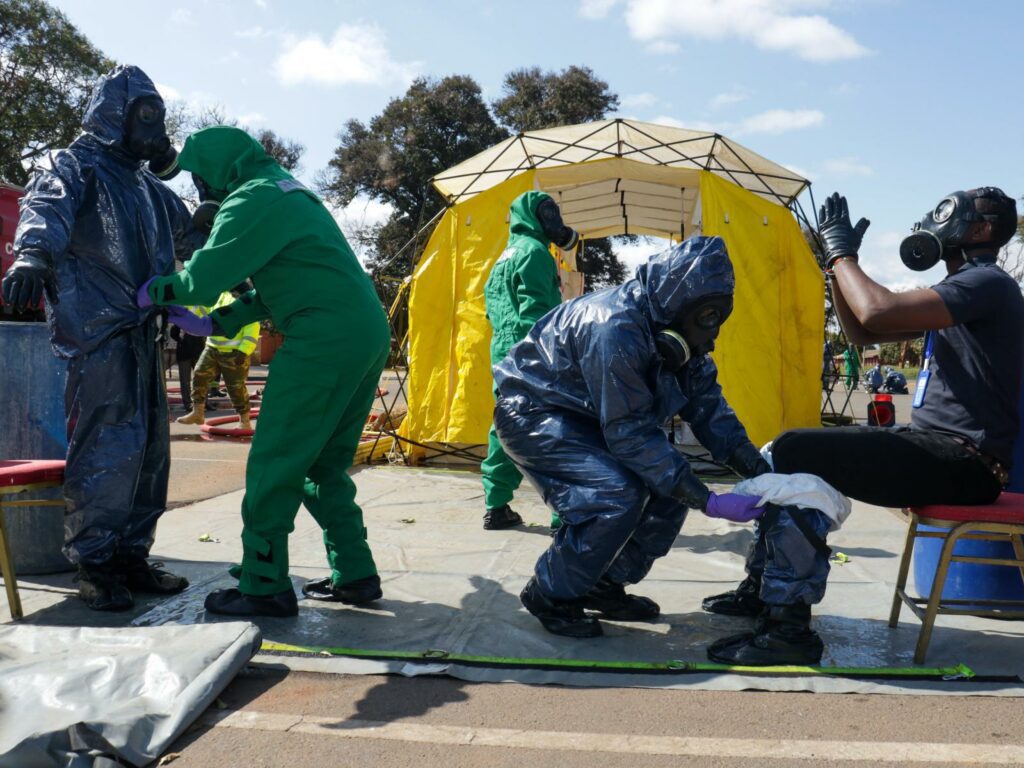 First responders from English-speaking countries in Africa enhance chemical emergency response capabilities