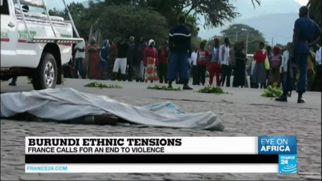 France calls for end to violence in Burundi