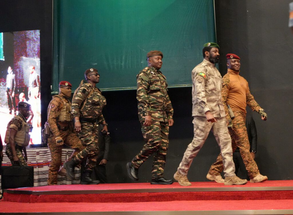 How a triumvirate of military leaders are redrawing West Africa’s map