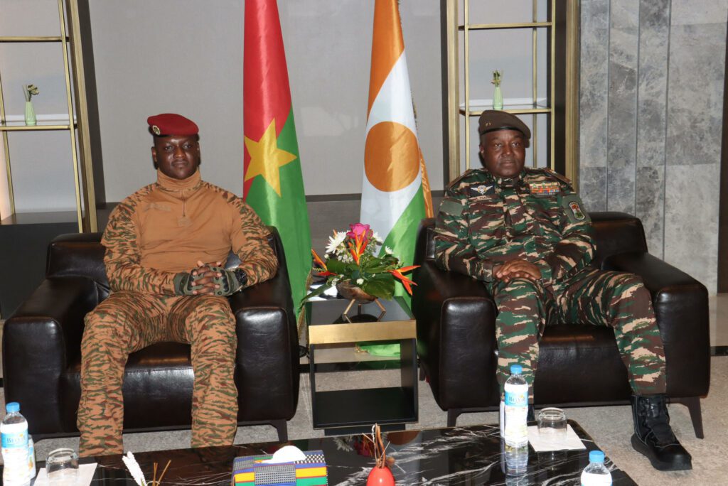 Sahel military leaders mark divorce from West Africa bloc