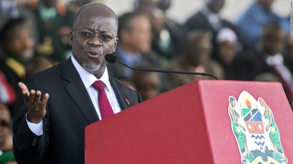 Tanzania's president Magufuli tells women: 'Don't use birth control'